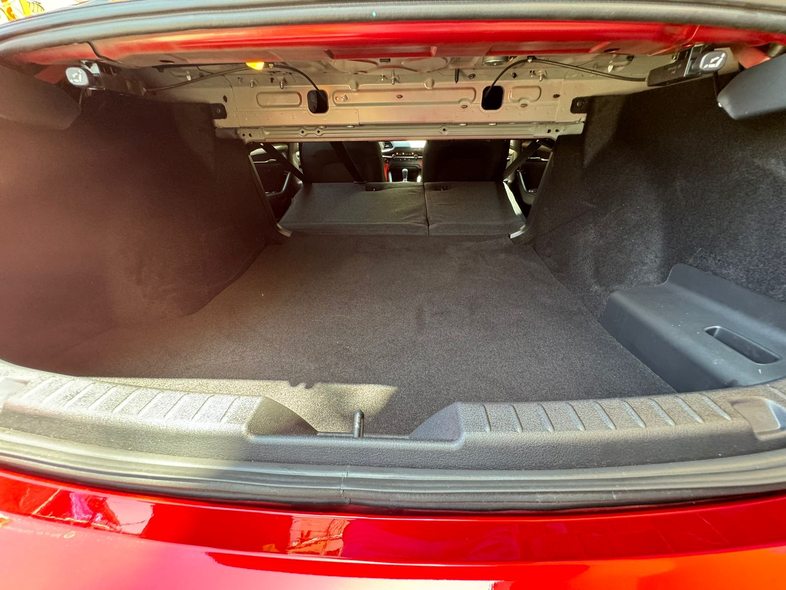 Mazda 3 2024 red interior view