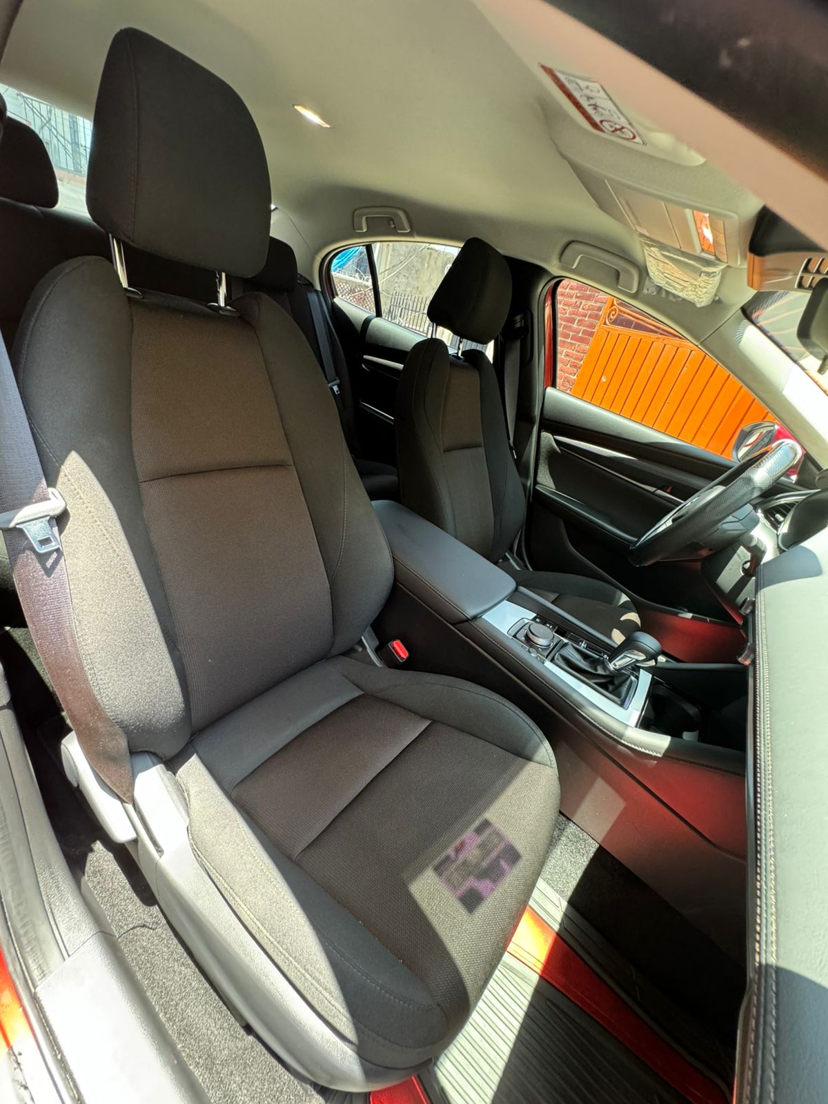 Mazda 3 2024 red engine view