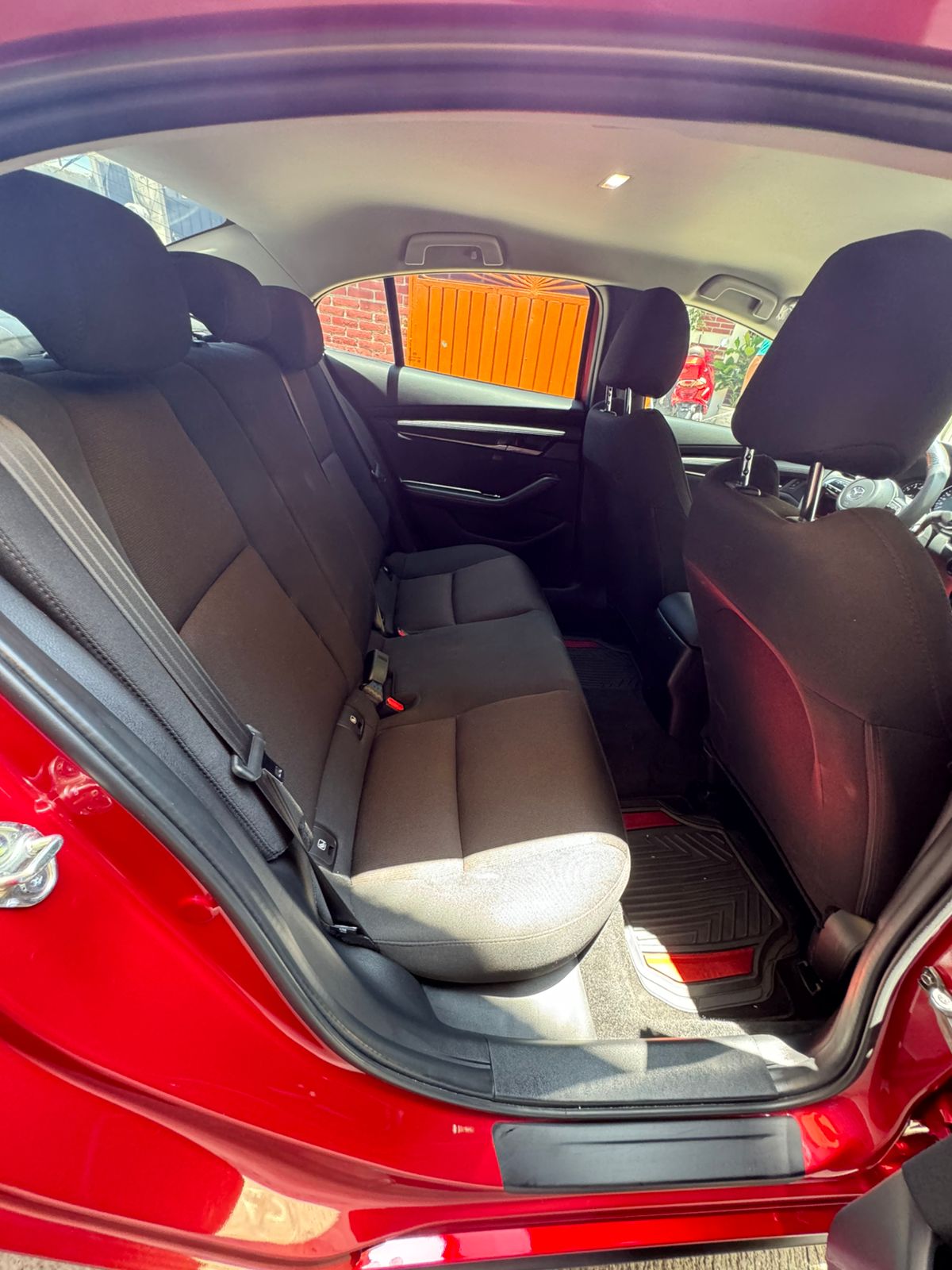 Mazda 3 2024 red detail view