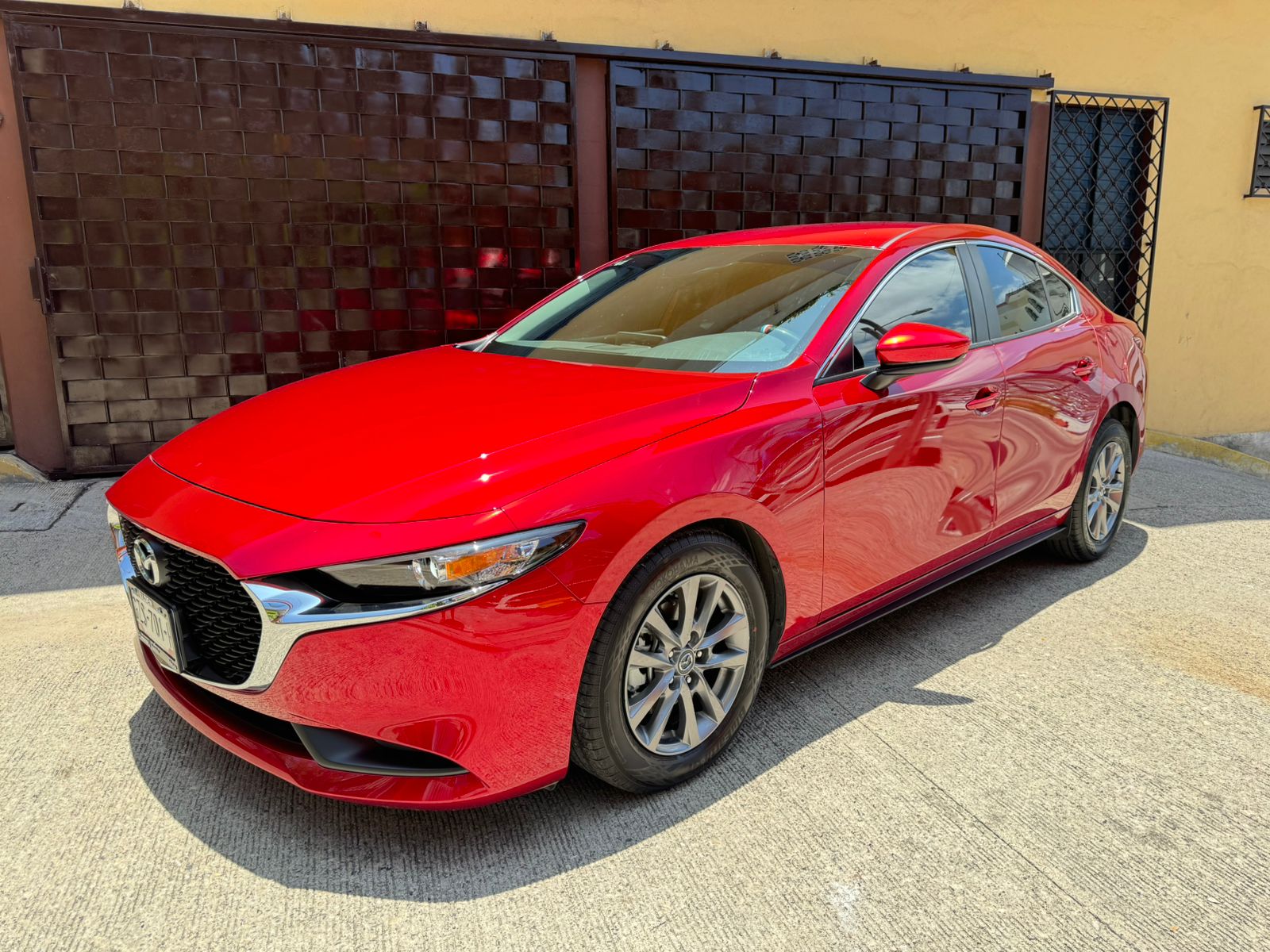 Mazda 3 2024 red front view